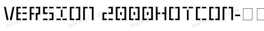 Version 2000hotcon字体转换
